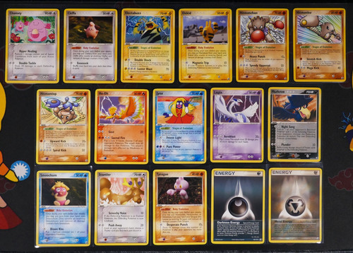 Completo pokemon ex - lp/nm,