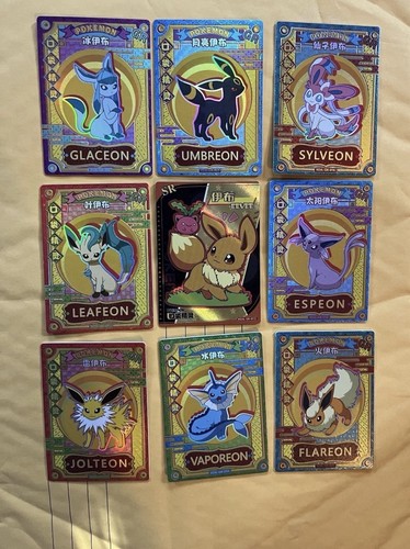 Set completo eeveelutions - completo,