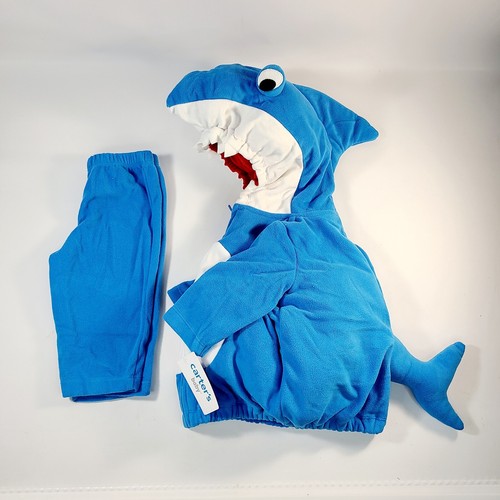 Costume halloween squalo - halloween, blu